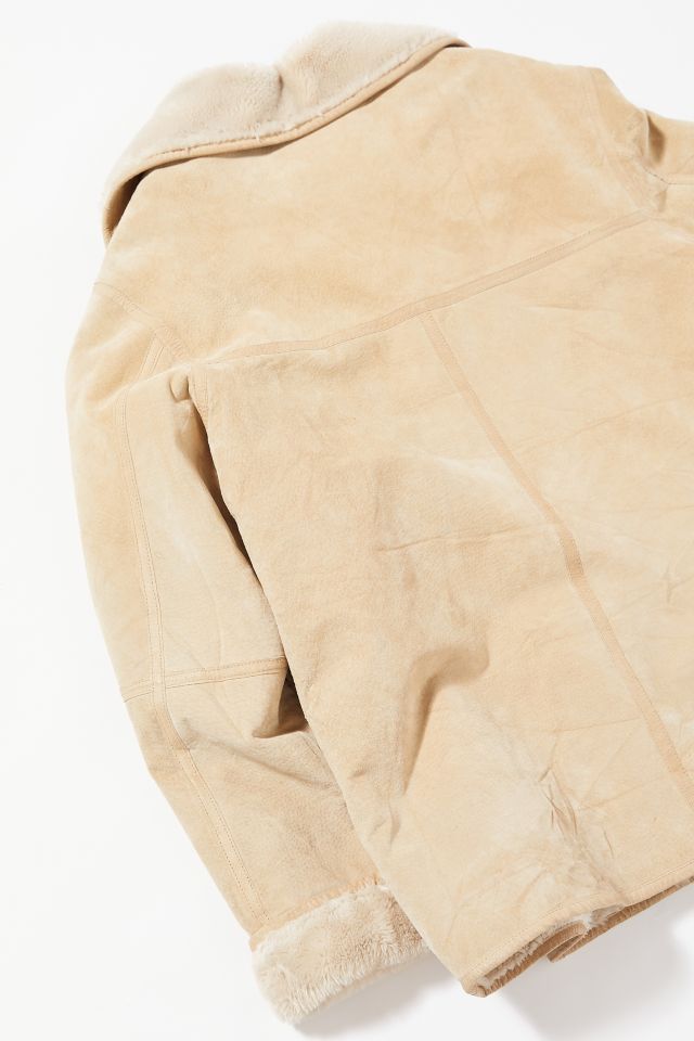 Vintage Longline Suede Coat   #2