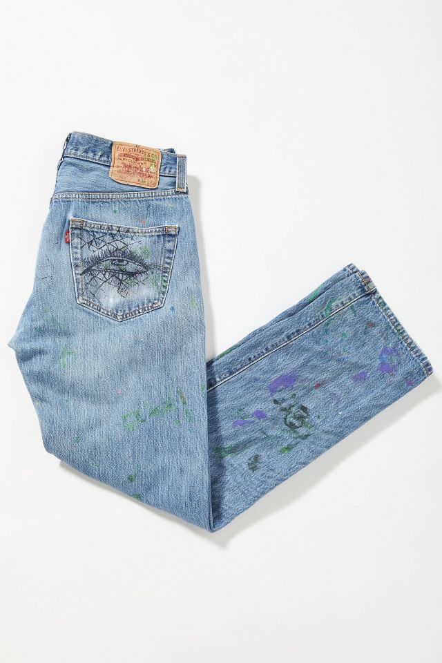 RETRO PAINT SPLATTER JEANS – never better