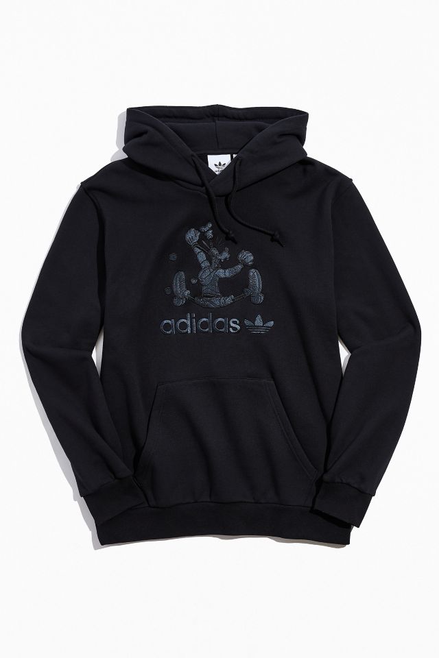 adidas X Disney Goofy Hoodie Sweatshirt Urban Outfitters