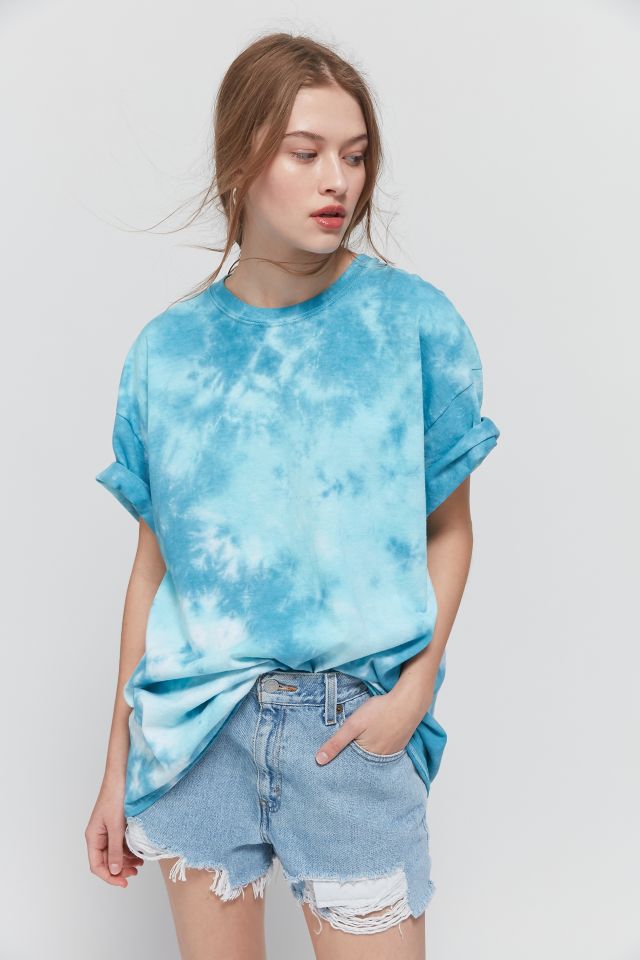 Urban Renewal Recycled Oversized Tie Dye Tee