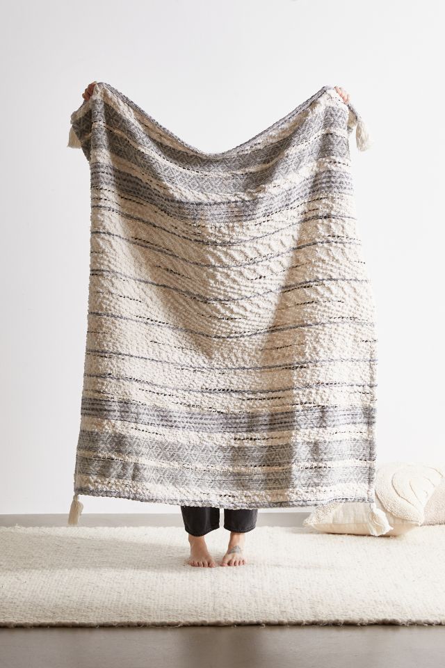 Sandrah Throw Blanket Urban Outfitters