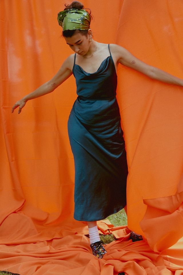 open lace back dress Orange Corset Midi Dress | Bodycon Bustier Slip Dress with Lace-Up Back for  Summer Vacation & Date Night