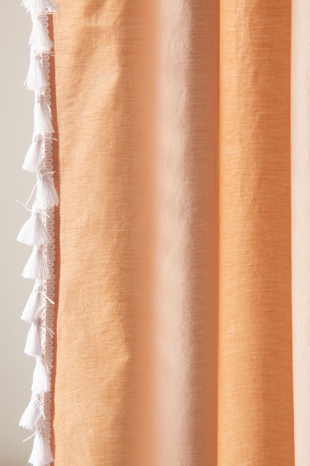 Allie Tassel Shower Curtain #1