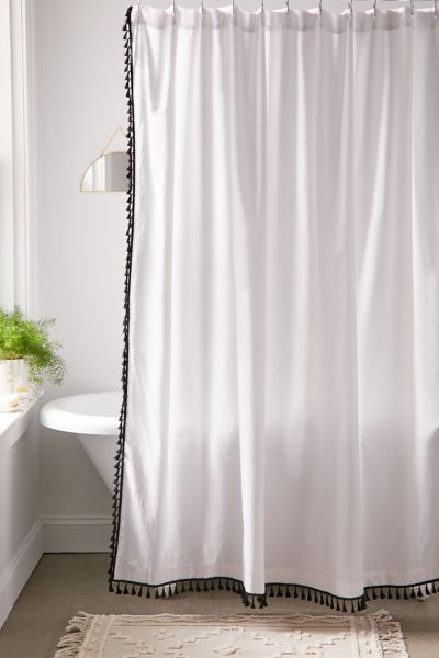 Allie Tassel Shower Curtain Urban Outfitters Canada