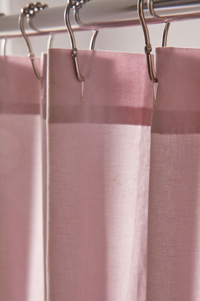 Washed Cotton Shower Curtain #2