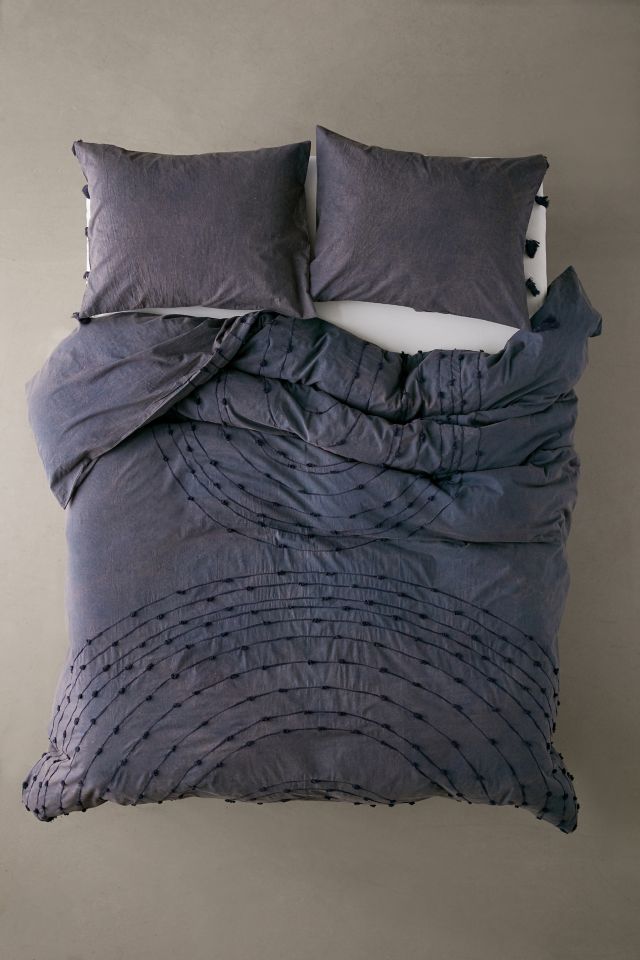 Cassie Looped Tassel Duvet Cover #1