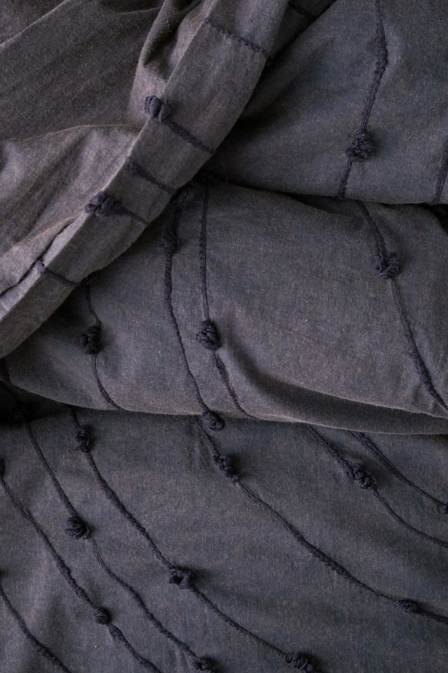 Cassie Looped Tassel Duvet Cover #2