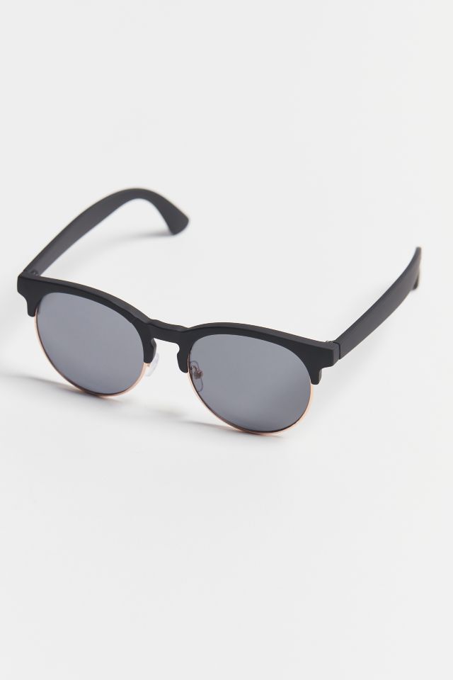 Lunettes de Soleil Rondes Demi-Monture Parker #1