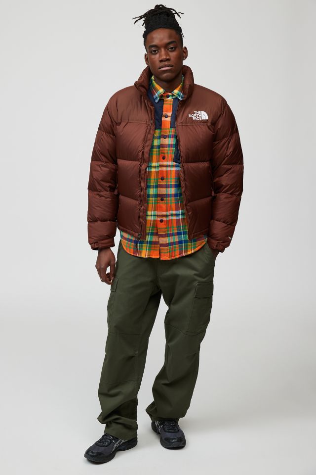 Classic Brown North Face Puffer Jacket