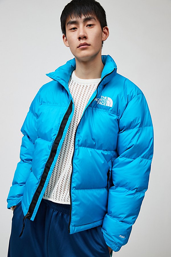 The North Face 1996 Retro Nuptse Puffer Jacket In Turquoise