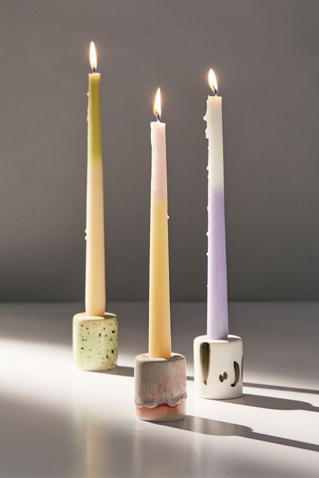 Reactive Ceramic Taper Candle Holder #2