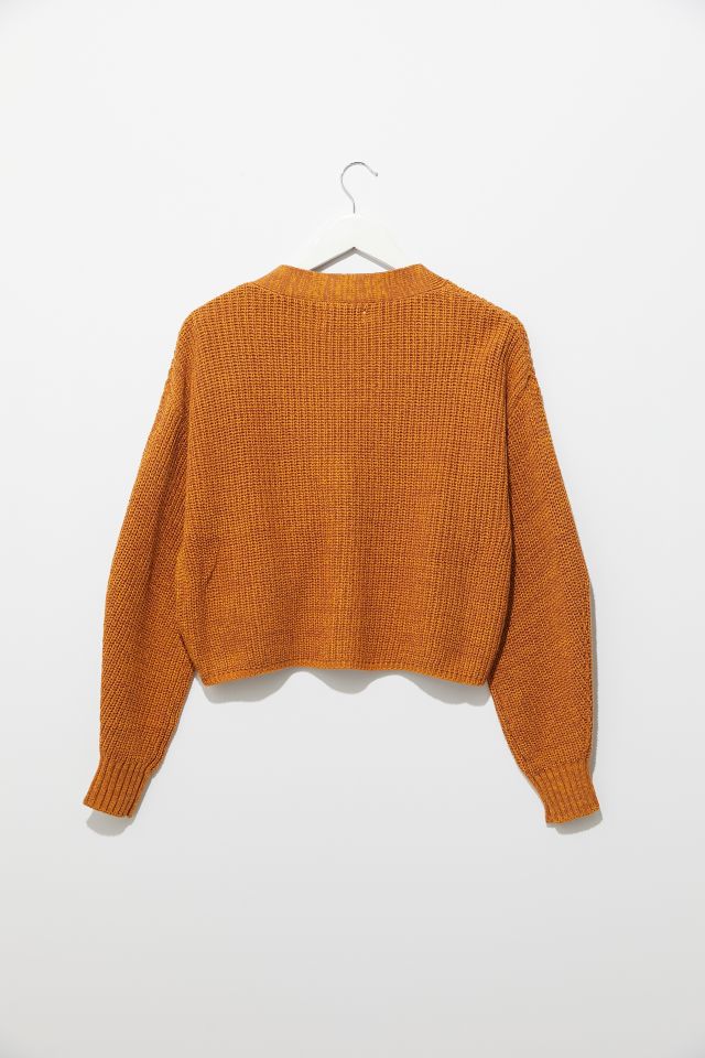 UO Turner Ribbed Button-Down Cardigan #3