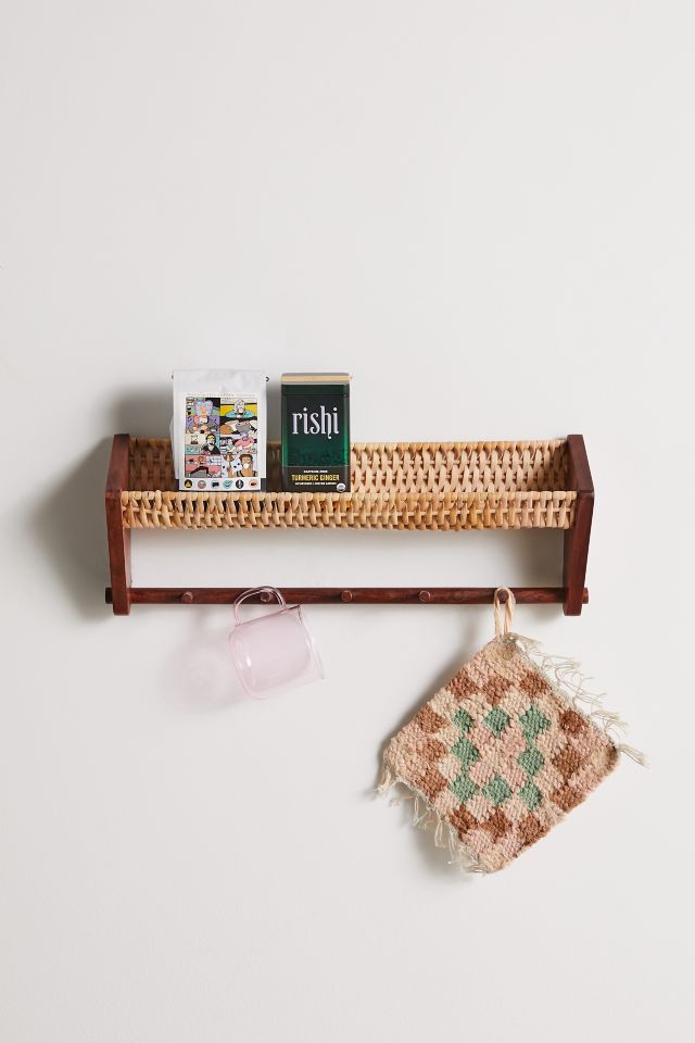 Mason Over-The-Door Multi-Hook Storage Shelf #1