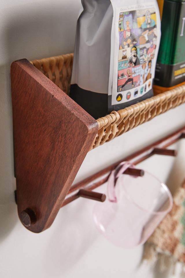 Mason Over-The-Door Multi-Hook Storage Shelf #3