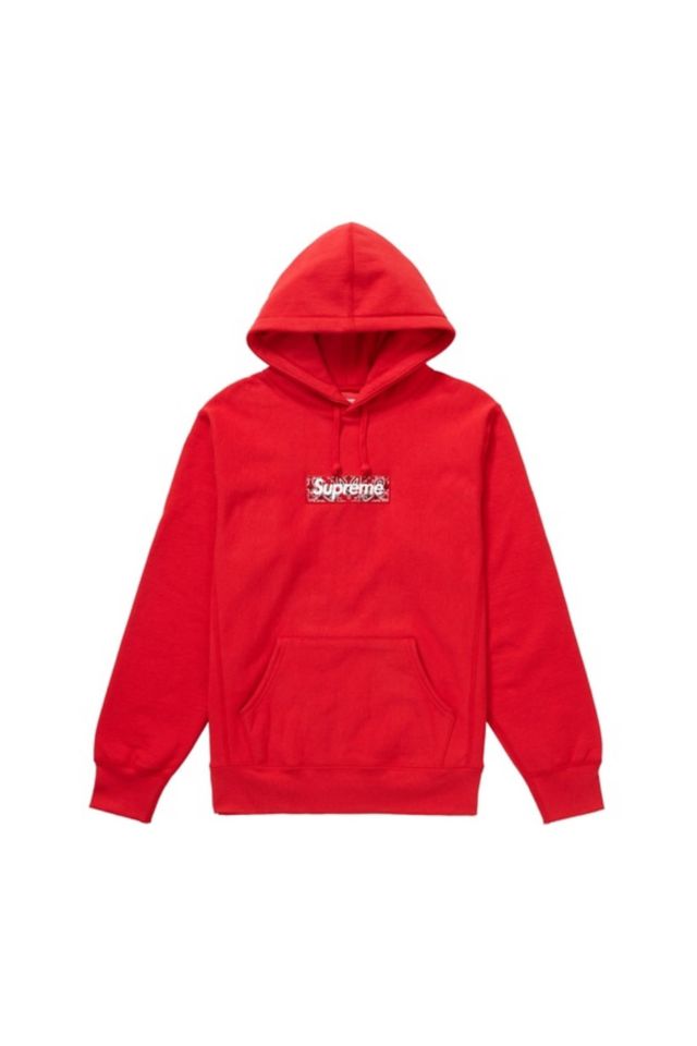 Supreme Men's Box Logo Hooded Sweatshirt