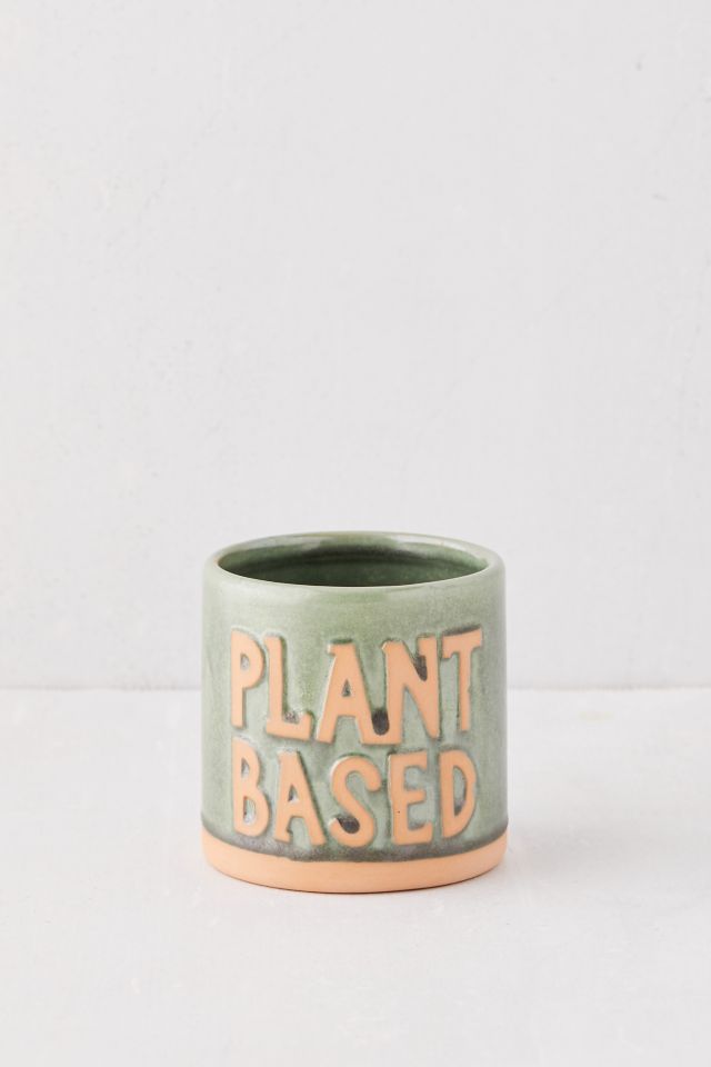 Plant Based Ceramic 4” Planter #1