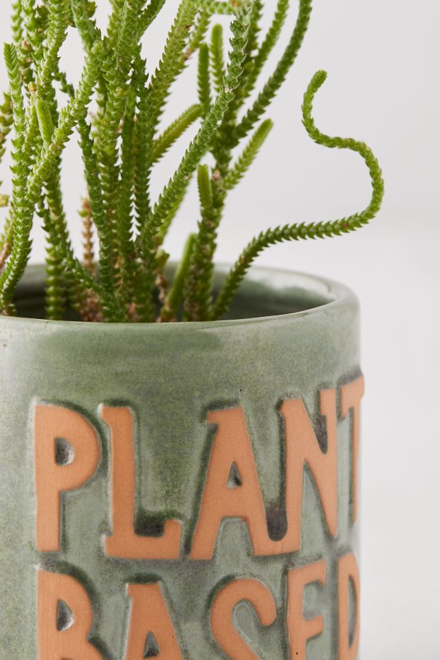 Plant Based Ceramic 4” Planter #2