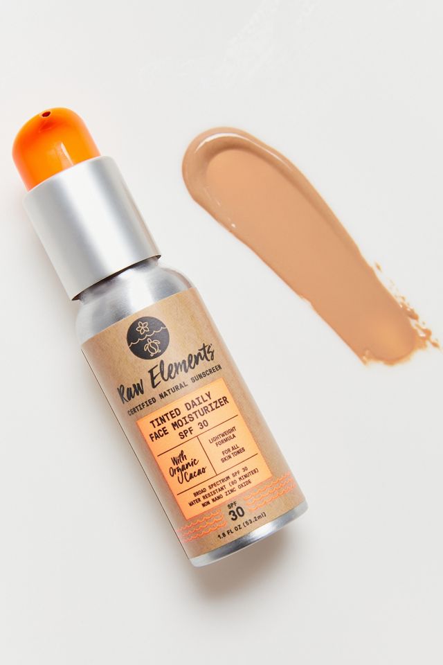Raw Elements Tinted SPF 30 Face Moisturizer Urban Outfitters