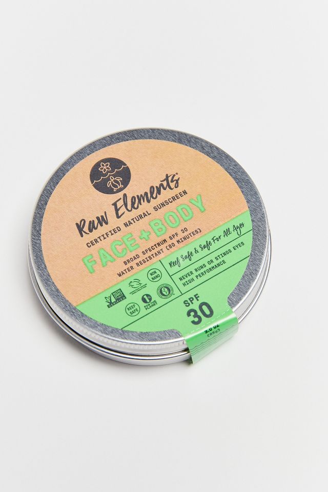 Raw Elements Face + Body Natural SPF 30 Sunscreen #1