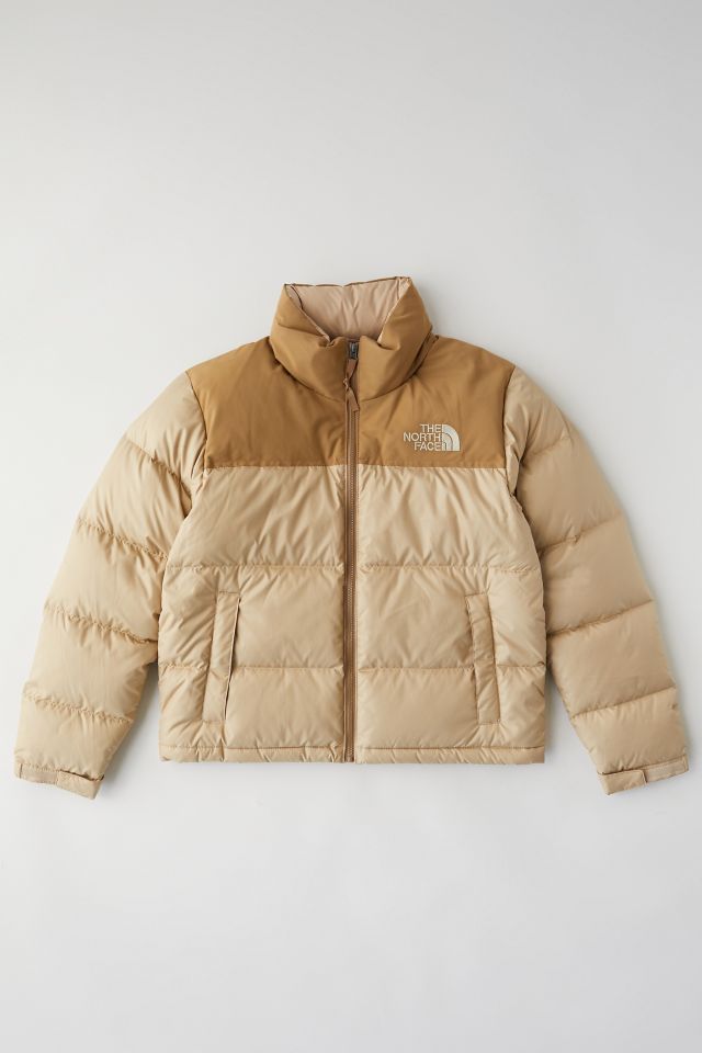 north face khaki puffer