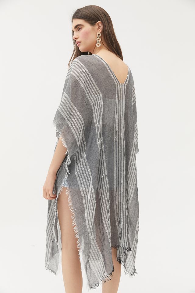 Striped Kaftan Cover-Up #1