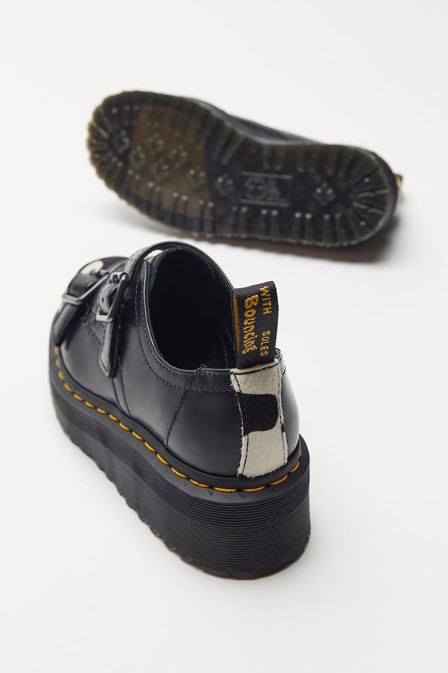 Dr. Martens Sidney Hair On Monk Strap Platform Creeper