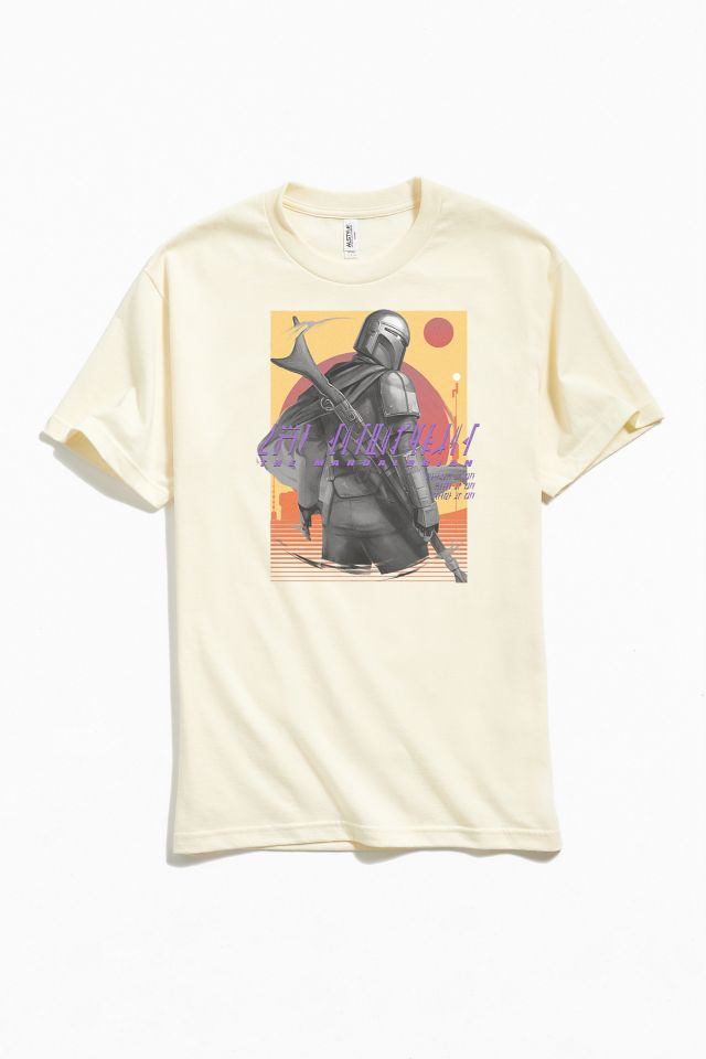 Star Wars The Mandalorian Bounty Hunter Tee | Urban Outfitters