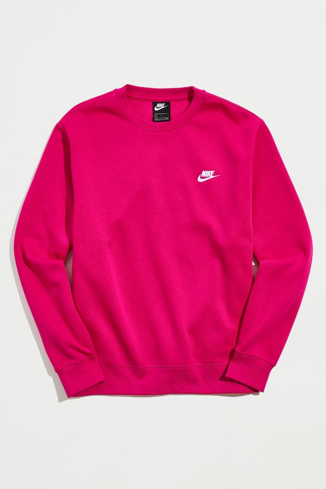 Nike Sportswear Club Fleece Pullover Crew Neck Sweatshirt