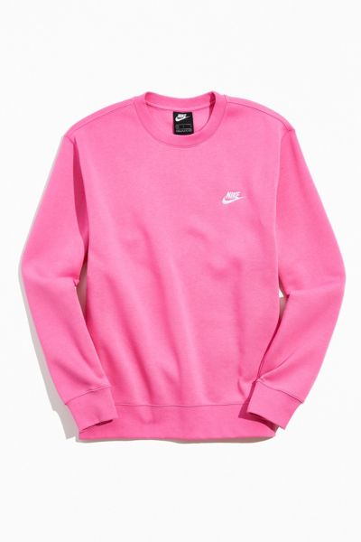 pink nike crewneck