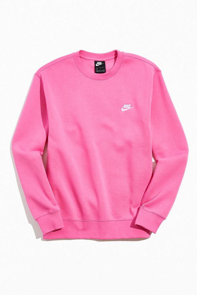 Light pink store nike crewneck