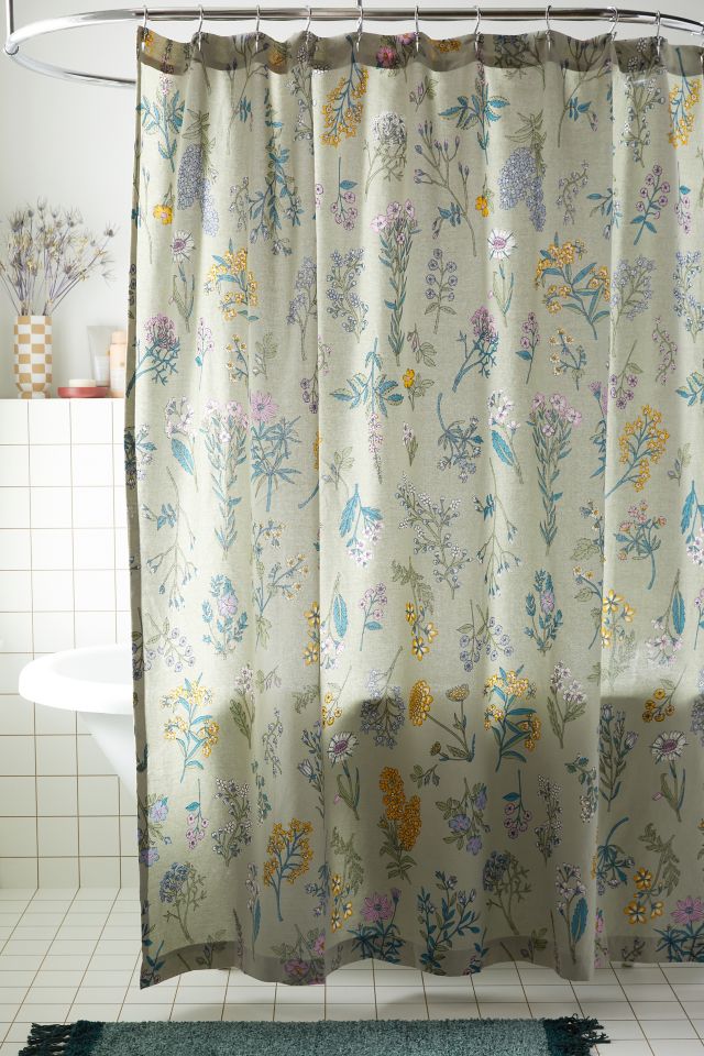 Myla Floral Shower Curtain