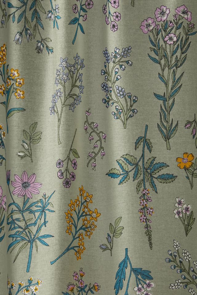 Myla Floral Shower Curtain #2