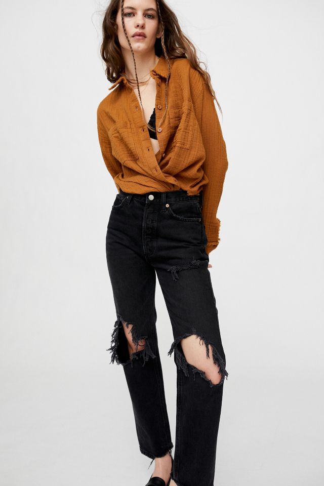 Urban outfitters clearance high waisted jeans