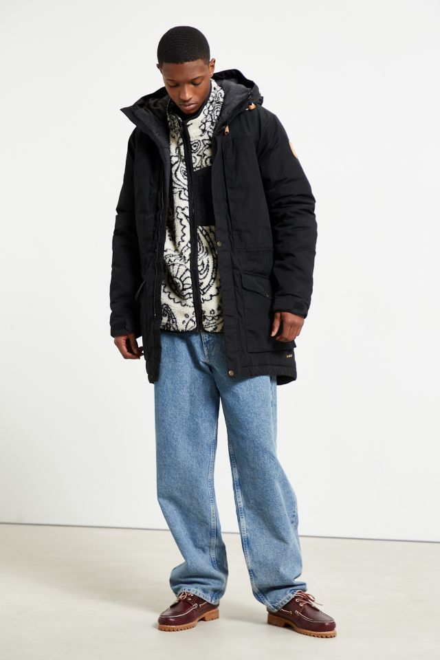 Blouson parka matelassé en laine Singi Fjallraven #1