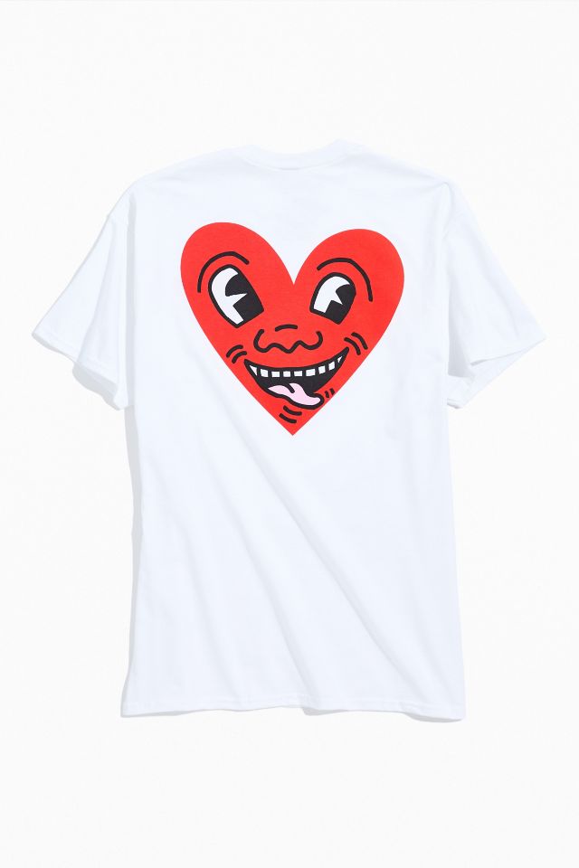 T-shirt à cœurs Keith Haring #2