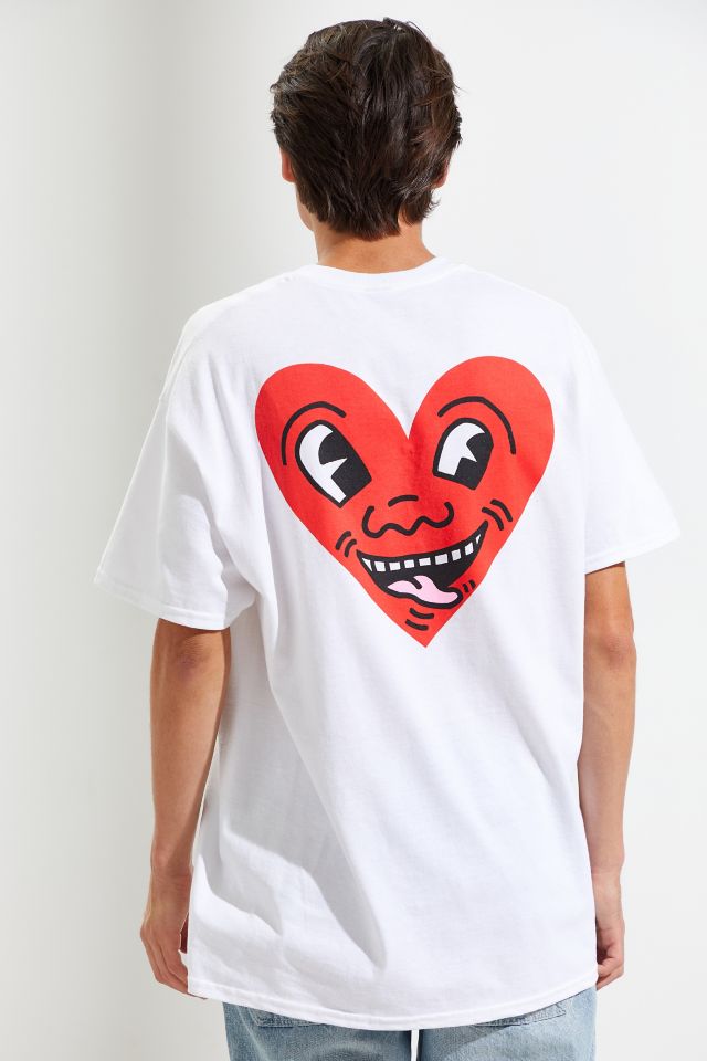 T-shirt à cœurs Keith Haring #3