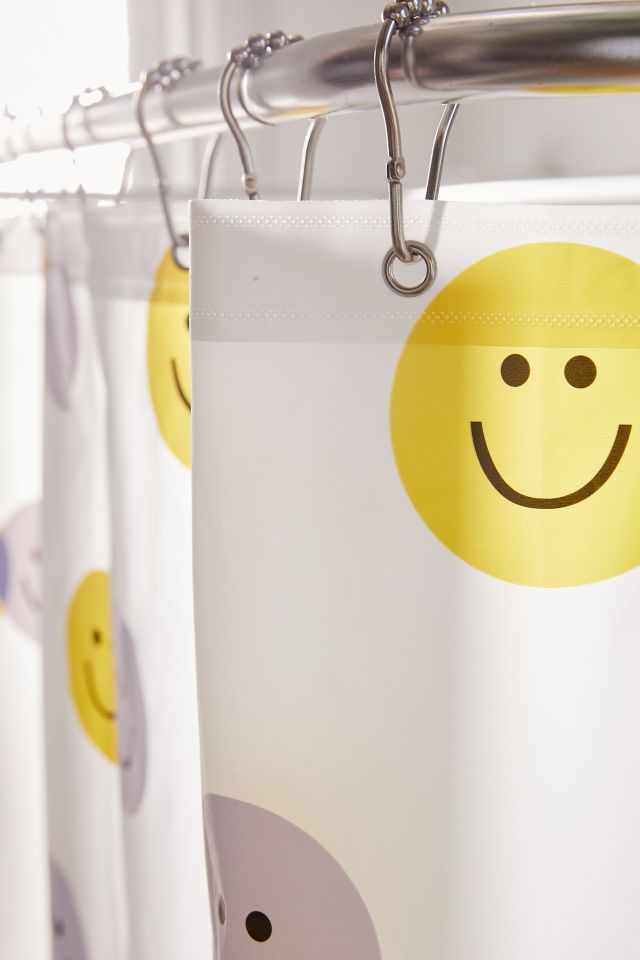 Rideau de douche Happy Face PEVA #2