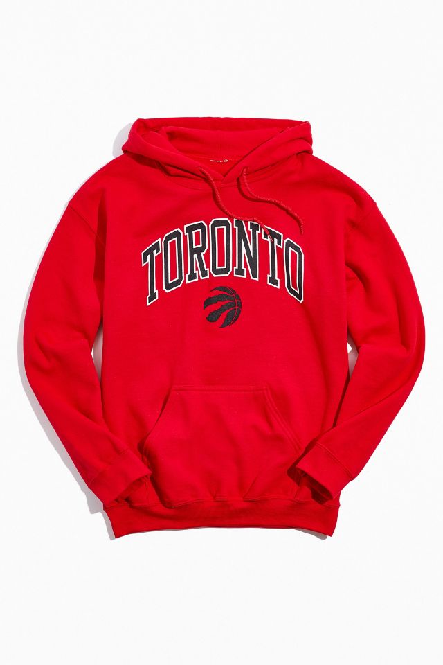 Toronto Raptors Arch Script Hoodie Sweatshirt