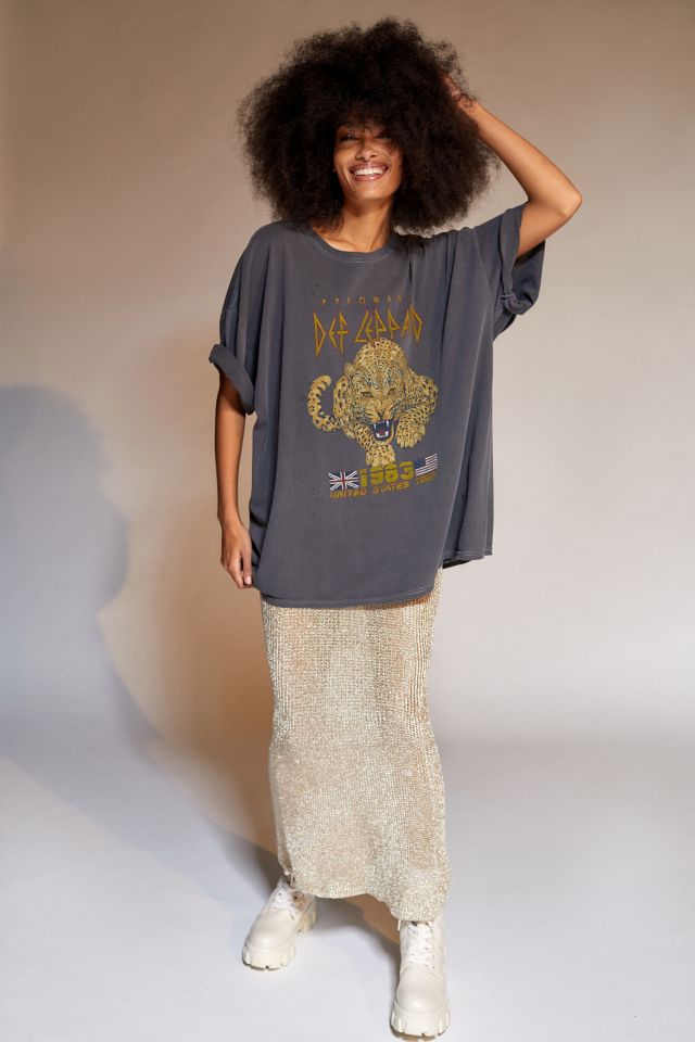 Def Leppard 1983 Tour T-Shirt Dress #2