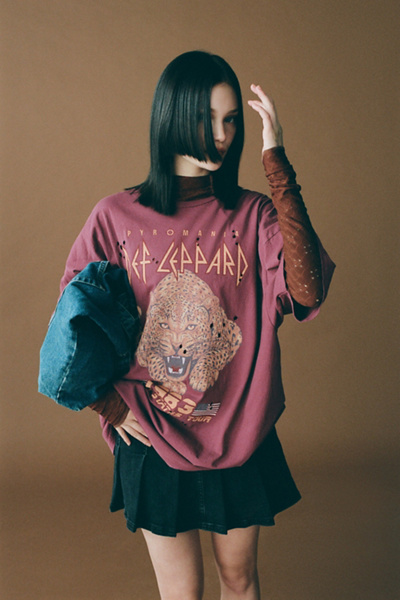 Def Leppard 1983 Tour T-Shirt Dress 