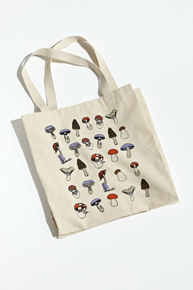 Mushrooms Graphic Tote Bag  #1