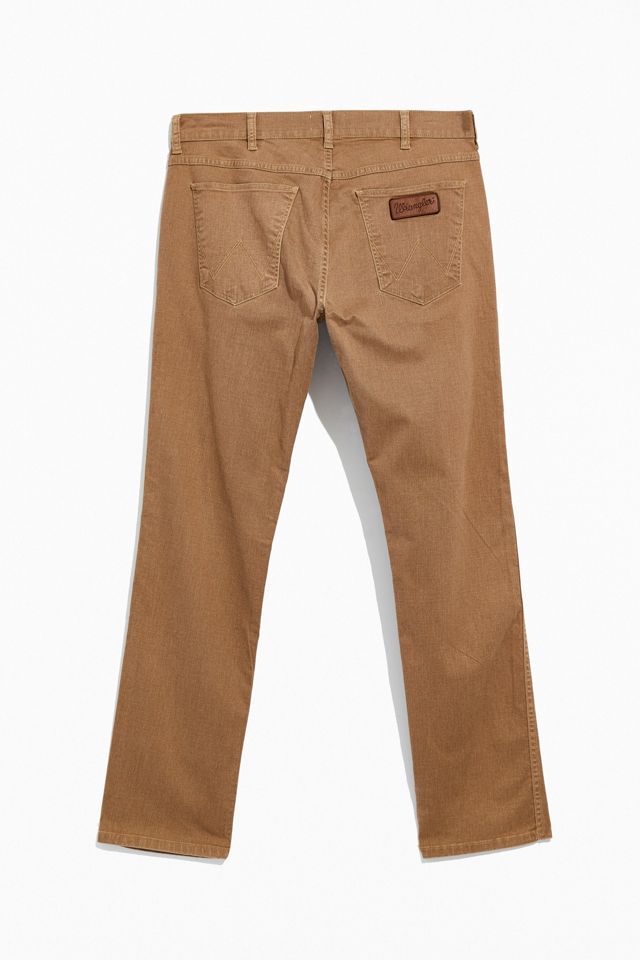 Wrangler Straight Fit Twill Pant | Urban Outfitters