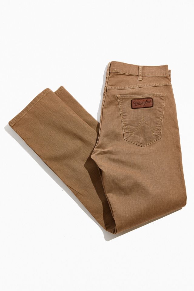 Wrangler Straight Fit Twill Pant | Urban Outfitters