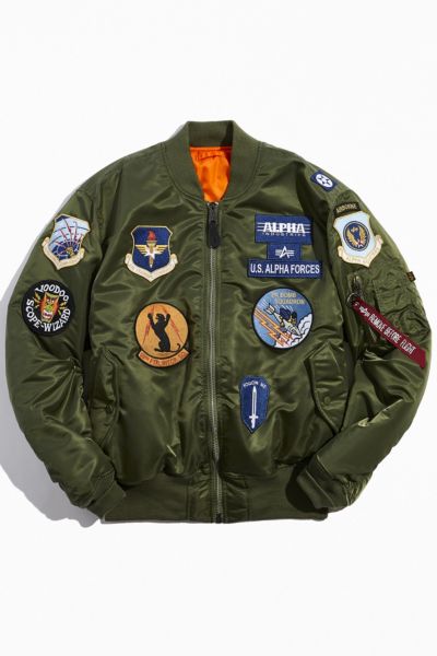 Alpha Industries MA-1 Patch Flight Jacket