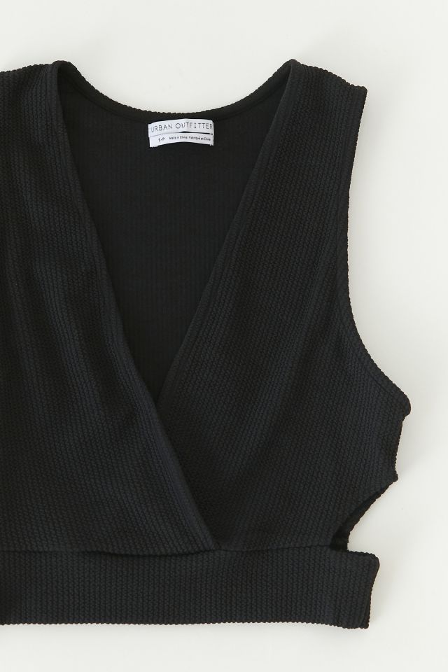 UO Cutout Surplice Tank Top #3