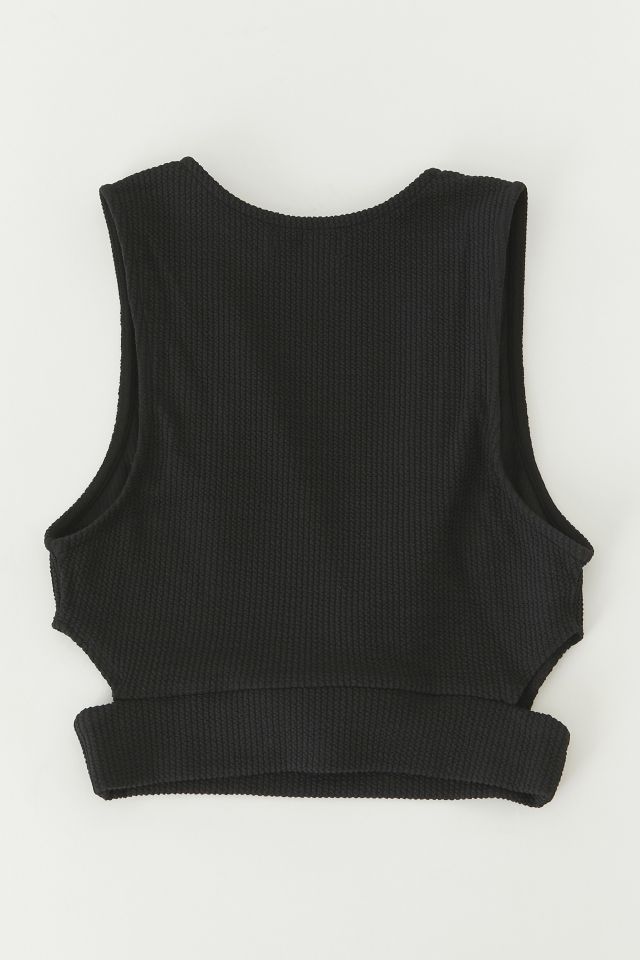UO Cutout Surplice Tank Top #4
