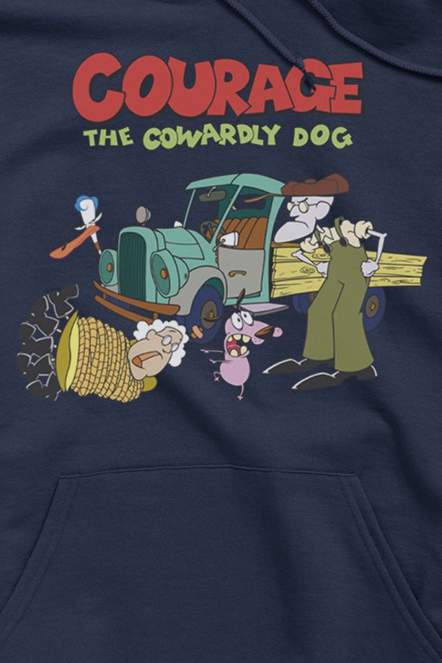 Courage The Cowardly Dog Hoodie Sweatshirt #1