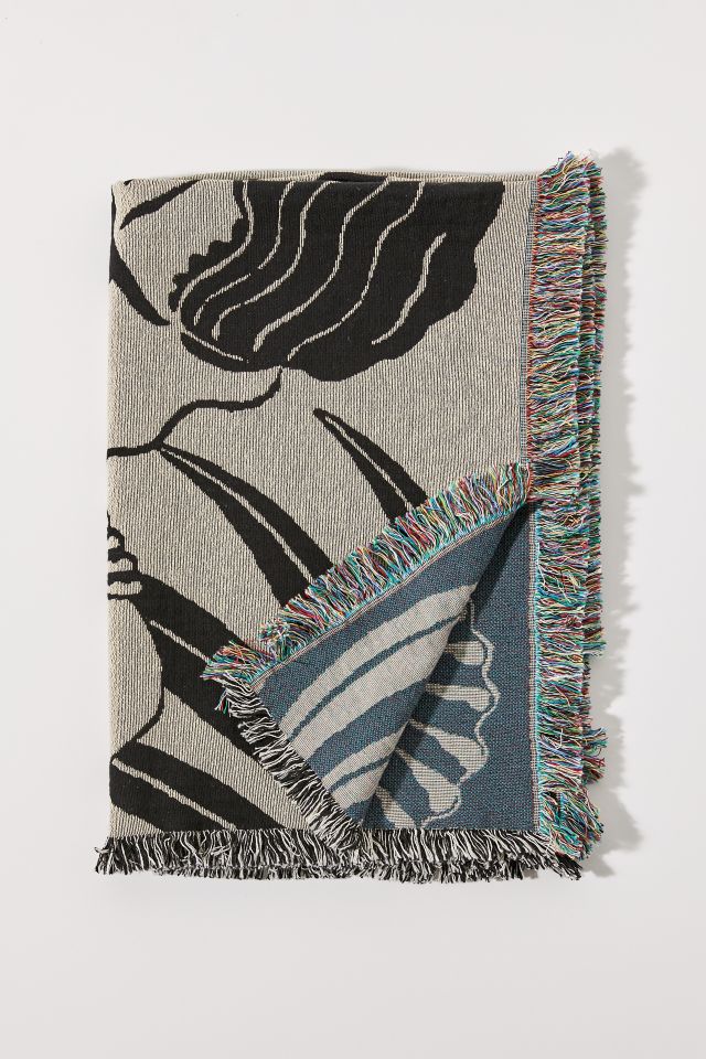 Mike Willcox UO Exclusive Lovers Woven Throw Blanket #2