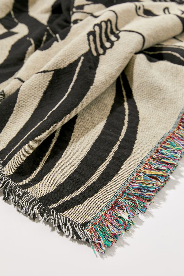 Mike Willcox UO Exclusive Lovers Woven Throw Blanket #3