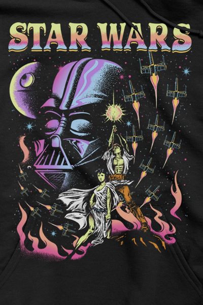 Star Wars Retro Darth Vader Hoodie 
